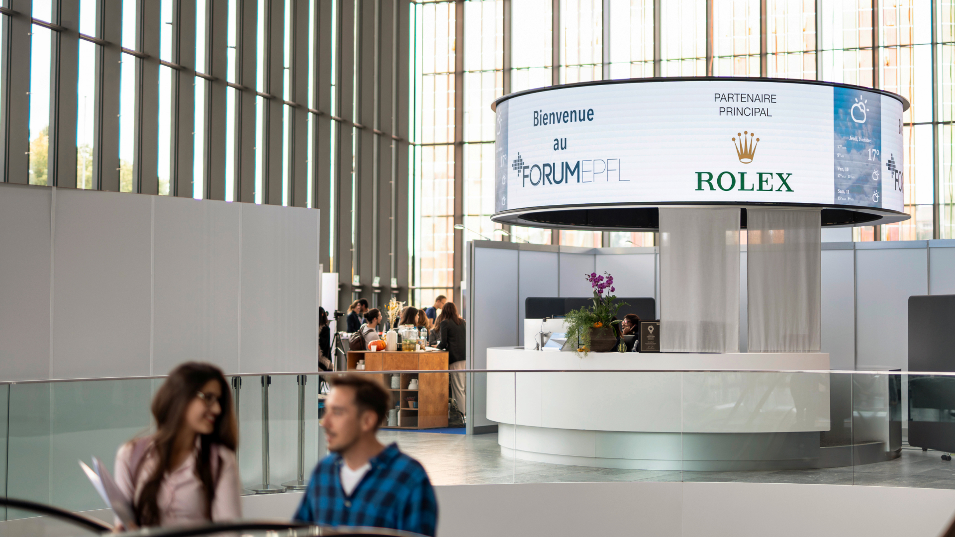 Rolex, Partenaire principal du Forum EPFL